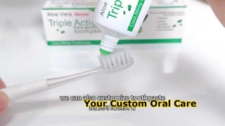 Custom Toothpaste Oral Care Solutions
